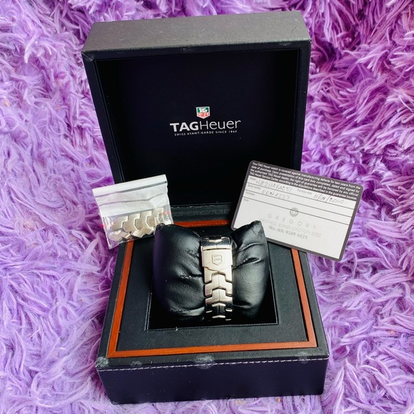 TAG HEUER Link Auto Sliver Wristwatch- Model: WJF211ABA0570 - Picture 5 of 15